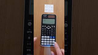 Iteration on the Casio FX991EX Classwiz Calculator  A2 Maths [upl. by Ardnoed]