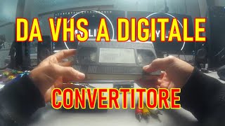 Come convertire DA VHS A DIGITALE in maniera economica [upl. by Aihseya]