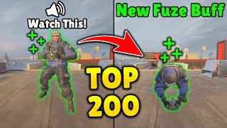 TOP 200 SMARTEST FUNNIEST amp RAREST MOMENTS IN RAINBOW SIX SIEGE [upl. by Anirahs]