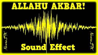 HQ ALLAHU AKBAR Sound Effect FREE DOWNLOAD [upl. by Yeoz604]