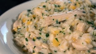 Risoto de frango com milho verde light [upl. by Armallas]