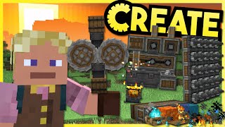 Starting the Create Mod Strong  Minecraft Create Mod S3 1 [upl. by Acherman655]