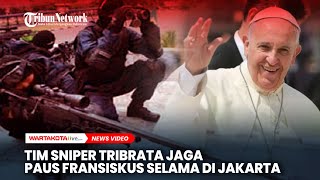 Tim Sniper Jaga Paus Fransiskus Selama di Jakarta [upl. by Slein987]