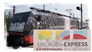 HamburgAltona Urlaubsexpress UEx nach Verona Porta N 1755 [upl. by Attesor976]