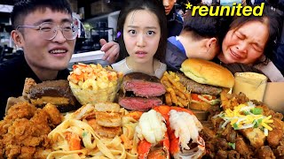 Millionaire’s Son KIDNAPPED and SOLD to a BILLIONAIRE family  Blooming Onion Outback Mukbang [upl. by Aleakcim289]