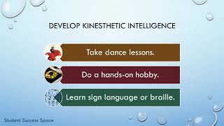 Develop Kinesthetic bodily intelligence  Multiple Intelligences [upl. by O'Mahony]