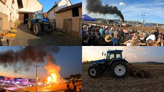 FarmVlog 118  Mulchen  Mais Flächen zu hart  Traktorpulling in Schlechtenwegen [upl. by Atneuqal]