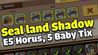 Seal Land Shadow 620  Horus E5 5 Baby Tix Deer Pet and Antlers Cane [upl. by Eenaej86]