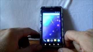 How to install Kexec CM10 Jelly Bean rom Perview 2 on the Droid 3 [upl. by Araihc]