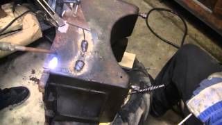 CAST IRON WELDING REPAIR Bessemer Engine [upl. by Colier578]