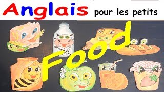 Anglais pour les petits et débutants  le repas  Food  26 [upl. by Lemieux]