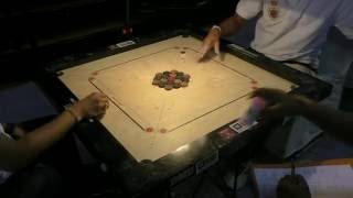 BEST CARROM SUSPENSE AND FINISH EVER Sandeep Deorukhkar ICF Cup Delhi [upl. by Vanden]