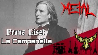 Franz Liszt  La Campanella 【Intense Symphonic Metal Cover】 [upl. by Tnecillim405]