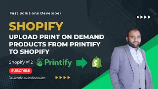 How to Easily Add PrintOnDemand Products from Printify to Shopify  Fast Solutions Developer  12 [upl. by Eylhsa]