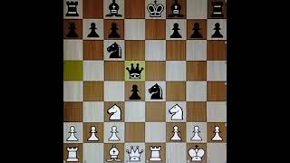 Scotch Gambit Italian game chess chesss chessstrategy [upl. by Yeknarf]