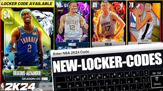 Hurry and Use the New Hidden Locker Codes Guaranteed Free Players and Free Levels in NBA 2K24 [upl. by Ravaj]