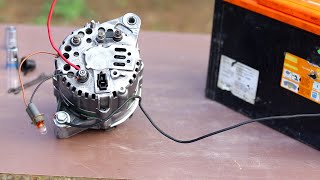 How To Connection Car Alternator  Lucas Tvs Car Alternator wiring  How to Wiring 2 Pin Alternator [upl. by Romy]