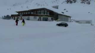 Weissee Mittelstation auf 2750m Kaunertaler Gletscher Bahn im Kaunertal  Tirol [upl. by Zabrine]