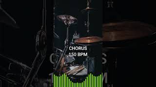 Radio Rock Practice I 150 BPM I Drum Loop drums drumloop drummer [upl. by Ardy]