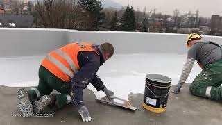 Alchimica Roof amp terrace waterproofing with HYPERDESMO [upl. by Dianthe]