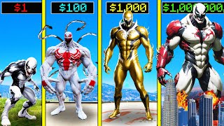 GTA 5  1 ANTI VENOM to 1000000000 IRON ANTI VENOM in GTA 5 [upl. by Gulgee662]