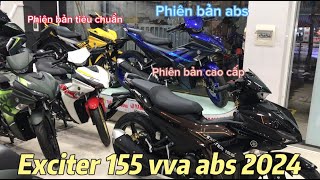 YAMAHA EXCITER 155 VVA ABS 2024  HOÀN TOÀN MỚI  Bình Exciter [upl. by Aikin]