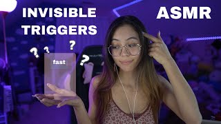 ASMR  Fast Aggressive Invisible Triggers [upl. by Kerry]