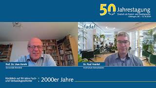 Die 2000er Jahre im Fach DaFDaZ und im FaDaF Uwe Koreik im Gespräch mit Paul Voerkel [upl. by Jade]