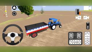 🇮🇳🇮🇳🇮🇳 Indian Tractor Game  Indian Tracktor Simulator Gameplay  Best Indian Game ep2285 [upl. by Arlinda]