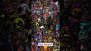 Find Bonnett fivenightsatfreddys fnaf bonnett find [upl. by Shwalb]