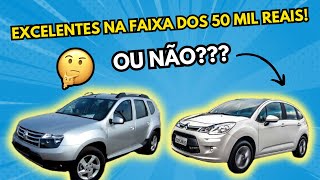 CARROS BONS e BARATOS DE MANTER ATÉ 50 MIL REAIS [upl. by Kay]