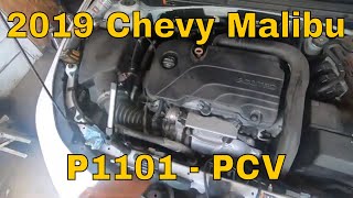 2019 Chevy Malibu P1101  PCV [upl. by Inglebert]