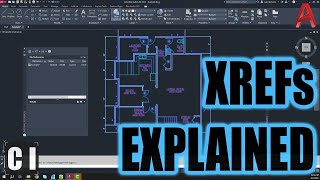 AutoCAD XREFs Explained External Reference Tutorial amp MustKnow Tips [upl. by Dyana735]