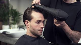 How to Use a Hair Dryer to Style Mens Hair  TIPS amp TECHNIQUES  FOR MEN [upl. by Eloccin]