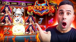 🎰Probando la nueva Maquina en quotGANAMOSquot  DEVILICIOUS [upl. by Llabmik]