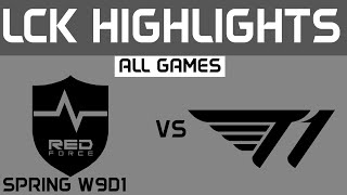 NS vs T1 Highlights ALL GAMES LCK Spring Season 2024 NS RedForce vs T1 by Onivia [upl. by Adon]