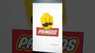 Redesigning my Pringles Lego logo mashup logos logodesign redesign mashup pringles lego [upl. by Casady931]