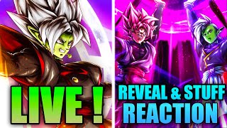 LIVE REACTION TO LEGENDS FESTIVAL 2024 REVEAL AND STUFF LF ZAMASU TIME Dragon Ball Legends [upl. by Aiykan]