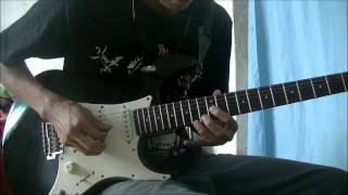 Yellowcard  Rivertown Blues Guitar solo [upl. by Lunt]