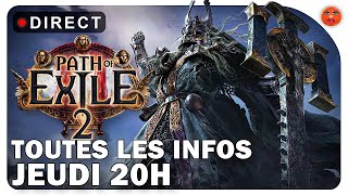 Path of Exile 2  Révélation de lEarly Access on découvre ça ensemble  Classes End Game [upl. by Aeneus]