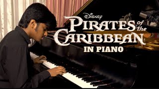 Pirates Of The Carribbean Soundtrack  Piano  Lydian Nadhaswaram [upl. by Ihcehcu507]