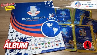 Álbum Copa América Estados Unidos 2024  Eurocopa Alemania 2024  3 Reyes [upl. by Atekan]