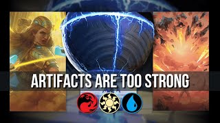 Getting FREE artifacts every upkeep  Standard ranked MTG Arena [upl. by Ominoreg]