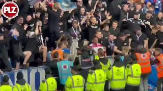 Alfredo Morelos says goodbye to Rangers fans after final Ibrox appearance [upl. by Fredrick584]