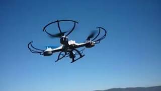 drone cuatricoptero nincoair modelo sport WIFI [upl. by Neenad626]