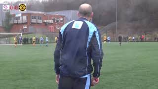 Wattsville FC V Ynysddu Welfare Gwent County league Div 2 10th Feb 2018 [upl. by Ahsinom]