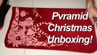 Pvramid Christmas Playmat Unboxing [upl. by Aleet104]