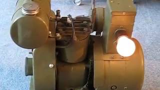 Vintage Briggs And Stratton Engine Identification of WWII Generator  Still Burning Bright [upl. by Yretsym]