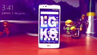 LG K8 review en español [upl. by Ricky594]