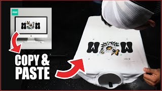 How I Make Print amp Sell My Tshirt Designs From Home [upl. by Ansela]